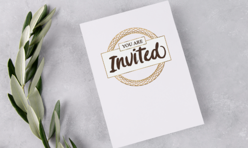 You Are Invited