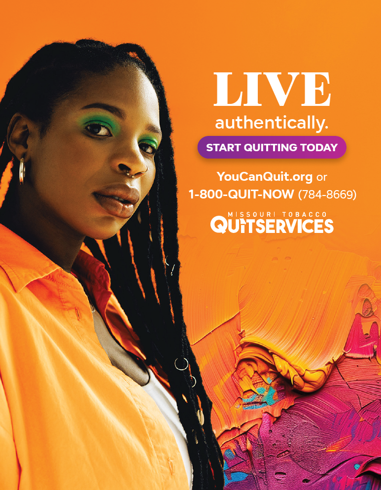 Live Authentically Poster Version 1 - Woman Alone