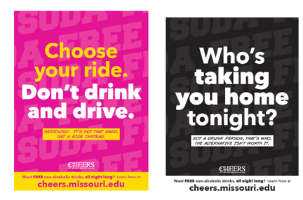 CHEERS Message Posters