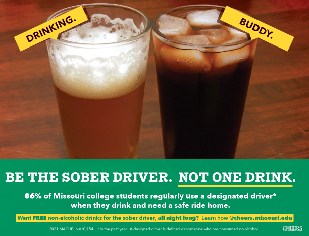 CHEERS Drinking Buddy Poster