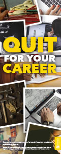 Quit for Career brochure
